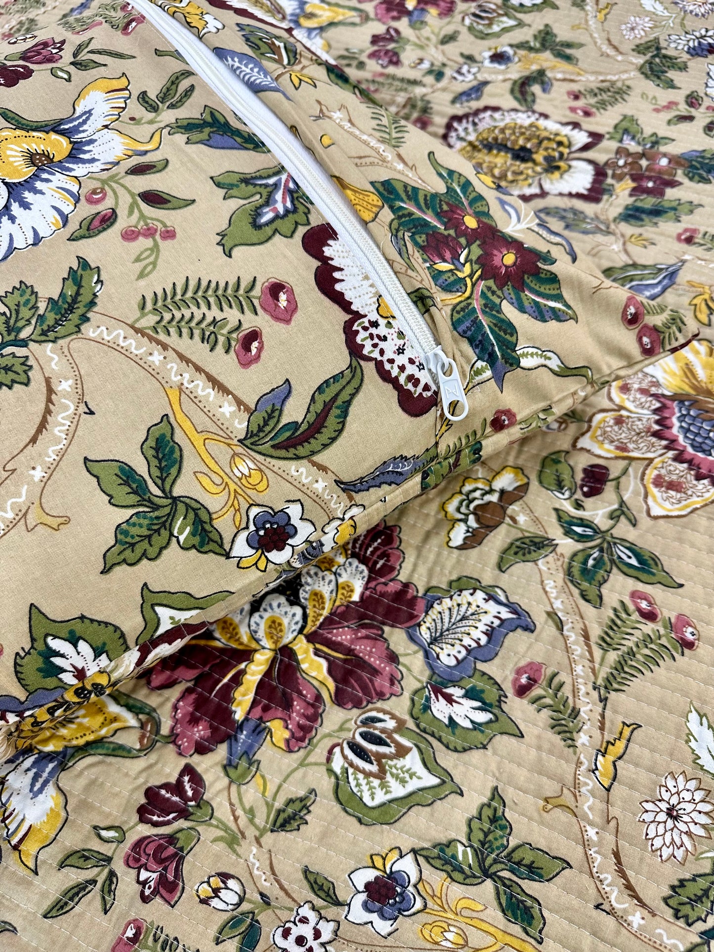 Azmat Cotton Quilted Bedspread (Reversible)