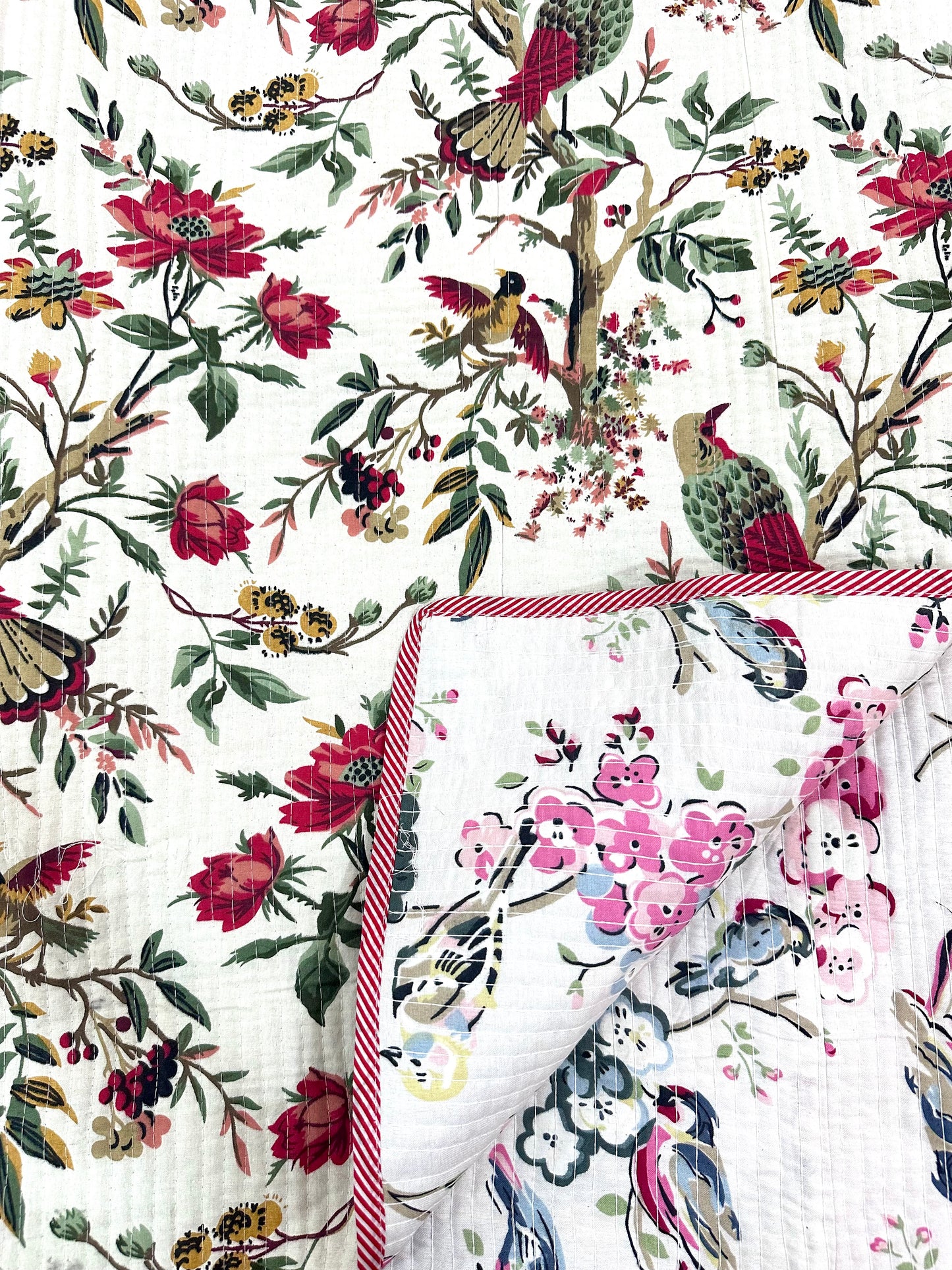 Noor Cotton Quilted Bedspread (Reversible)