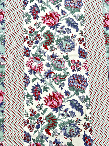 Razaan Cotton Bedsheet with Pillow Covers