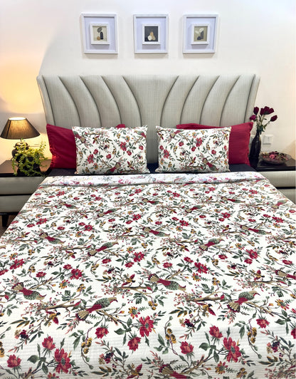 Noor Cotton Quilted Bedspread (Reversible)