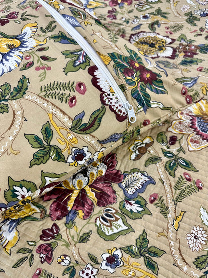Azmat Cotton Quilted Bedspread (Reversible)