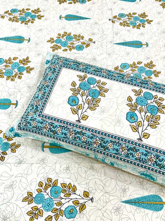 Saadat Cotton Bedsheet with Pillow Covers
