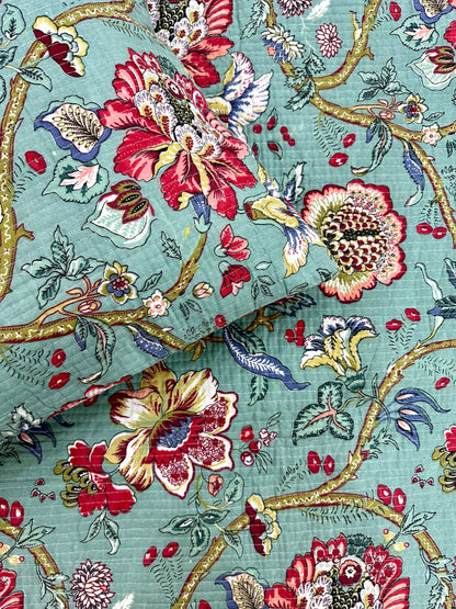 Ibda Cotton Quilted Bedspread (Reversible)