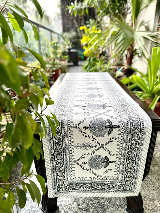 Swarnima Hand Block Print Table Runner